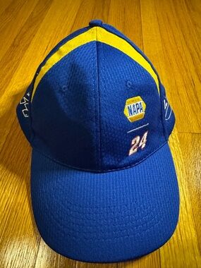 Chase Elliott #24 NAPA Hat Blue Yellow Hendrick Motorsports Cap